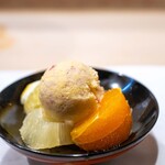 うを徳 - 2025.3 文旦 せとか 湘南ゴールド スカイベリーのアイスクリーム