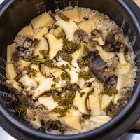 うを徳 - 2025.3 おこわ（青森産エビアワビ、奈良産花山椒、静岡産筍）