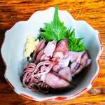 味処 まるたか - ホタルイカの刺身