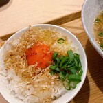 あぼす - 卵かけご飯に醤油をかけて