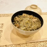 陶泉 御所坊 - 青のりきのこそうめん