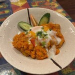 ナマステ・ガネーシャ - 料理写真:何気に、蝶の様な、蛾の様な・・・