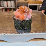 鮨 蓮心 - トロタク、溶けた♡