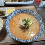 日替わり食堂 - 担々麺セット1,000円　替玉付き