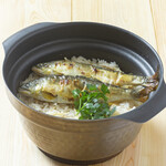るり渓温泉 高原バーベキュー - 料理写真:鮎の炊き込みご飯