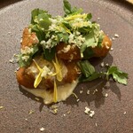 forare - もち豚カツレツのトマトソースに三つ葉☘️