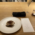 forare - 鰹をティラミス状のソースで頂く