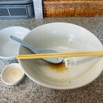 中華そば土屋商店 - ごちそうさまでした