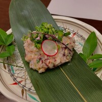 恵比寿亭 - 水タコのなめろう（1,100円）