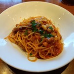 市ヶ谷GRATO - 豆の入ったパスタ