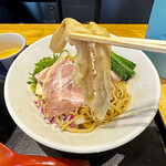超純水採麺 天国屋 - 大きな穂先メンマ