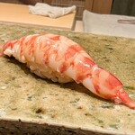 神田錦町 鮨たか晴 - 車海老