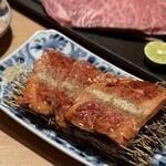和牛A5雌牛と熟成牛舌 肉屋いちゆく - 