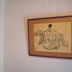 そば処　おきな - 店内の装飾品。