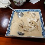青龍 - ④鮑のクリーム煮
