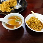 青龍 - ⑦カレーチャーハンwith 中華スープ