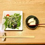 すし 堺 - ・おまかせにぎり（サラダ、小鉢）