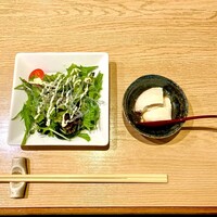 すし 堺 - ・おまかせにぎり（サラダ、小鉢）