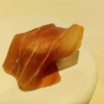 レストラン コートドール - フランス産14ヶ月熟成生ハムと金柑のマドレーヌサレ