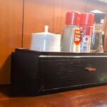 麺処 懐や - カウンターセット♪