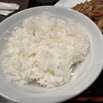 上海華龍 - 【2025.3.25(火)】生姜焼き定食（並盛）1,080円のご飯