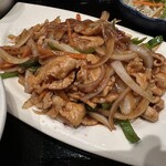 上海華龍 - 【2025.3.25(火)】生姜焼き定食（並盛）1,080円の生姜焼き