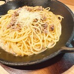 てっぱんのスパゲッティ - 300㌘のボリューム感。