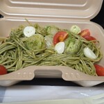 キッチン ブルー グローブ - オープン