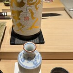 神田錦町 鮨たか晴 - 醸し人九平次 うすにごり生酒