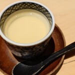 鮨　いの - アコヤガイと月光ゆりねの茶碗蒸し