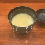 すし あらい - 海老のお味噌汁