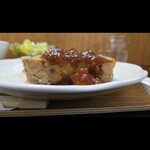 キッチン ブルー グローブ - 超分厚いテリーヌ、ダイストマトがタップリなソース