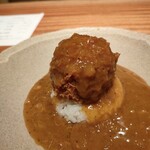 京町堀 なかむら - メンチカツカレー