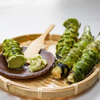 おろしたての国産本わさびが香る、上質な一口