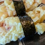 廻し鮨 新鮮や - ゲソ天