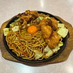 銀河のチャンポン - カツのせ焼きそば
