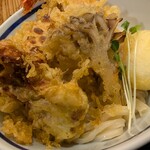 うどん 兎麦 阪急三番街店 - 全部のせぶっかけうどん