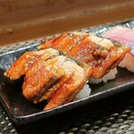 居酒屋かんさい - うなぎにぎり