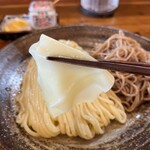 Ramen FeeL - 小麦麺の刺身(ふきのとうオイル)