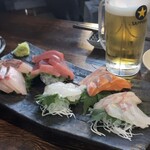 どさんこ酒場森町しげぞう - 刺身盛り