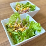 Cafe Carrot - セットのサラダ