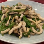 俵屋飯店 - ピーマンと肉の炒め