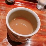 炎水 - 蕎麦湯で割りました