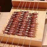 炎水 - ホタルイカの炭火焼き