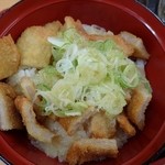 小川家 - 塩だれかつ丼（並）＊単品は、￥500