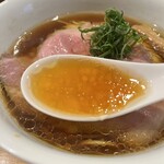 めん 呼白 - ☑️醤油らぁ麺¥1.100
      ☑️お肉ご飯¥450