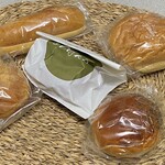 こころにあまい あんぱんや - 5個購入いずれもサイズ感があります。