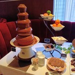 ロウリーズ・ザ・プライムリブ 大阪 - チョコレートフォンデュ他 デザートブッフェ