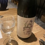 uto - 締めに合わせてペアリングで出していただいたのは日本酒！福島　楽器正宗。ホップを使用している日本酒。香り華やか。