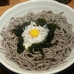 Kitamae Soba Takadaya - あおさとしらすの蕎麦